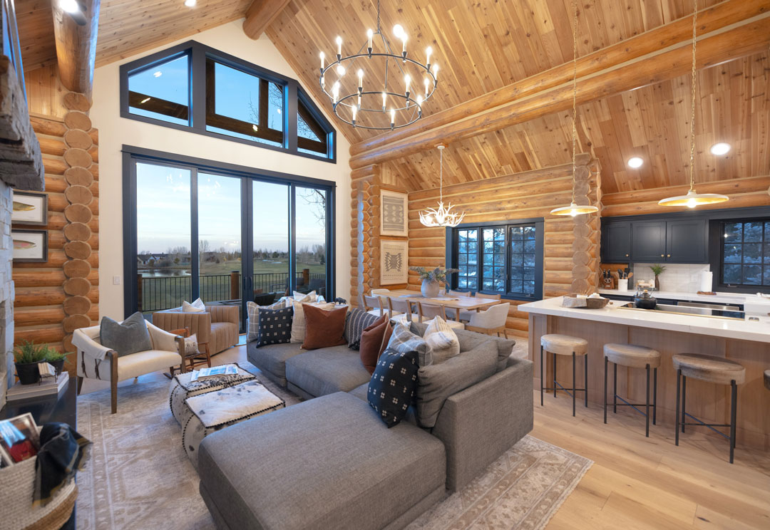 Beautiful Living Room & Kitchen | Western Property Management Vacation Rental